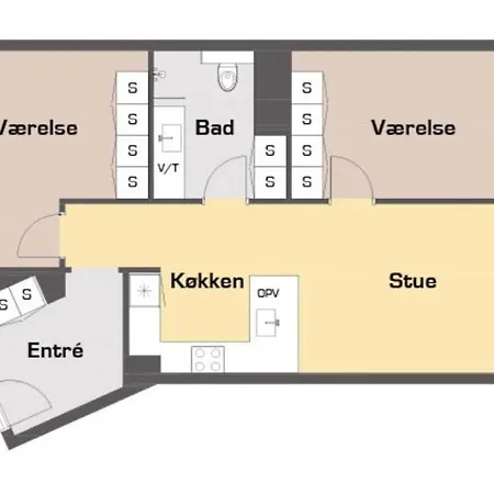 Lejlighed Fantastic 2-bed In Harbour *